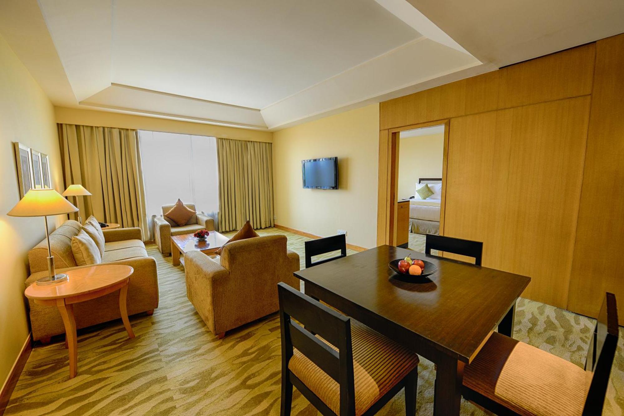 One Bedroom Apartment with 20% off on session of 30 mins Spa,15% off on food & soft beverage services,20% Discount on Laundry service (T&C applicable)